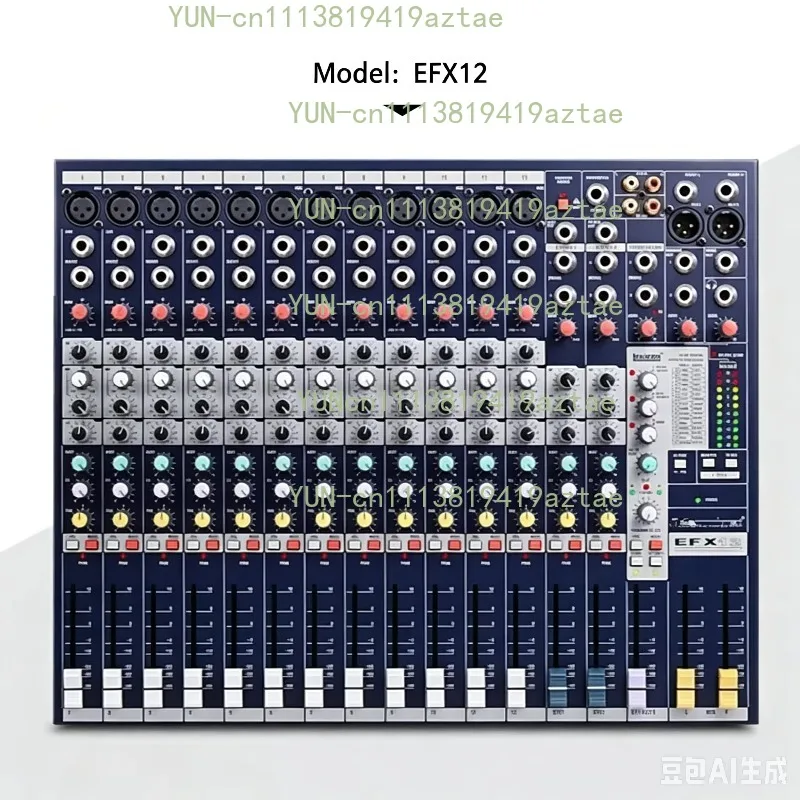EFX8/12/16 Professional Digital Mixer with Effects Stage Performance Conference Wedding Recording Accessories