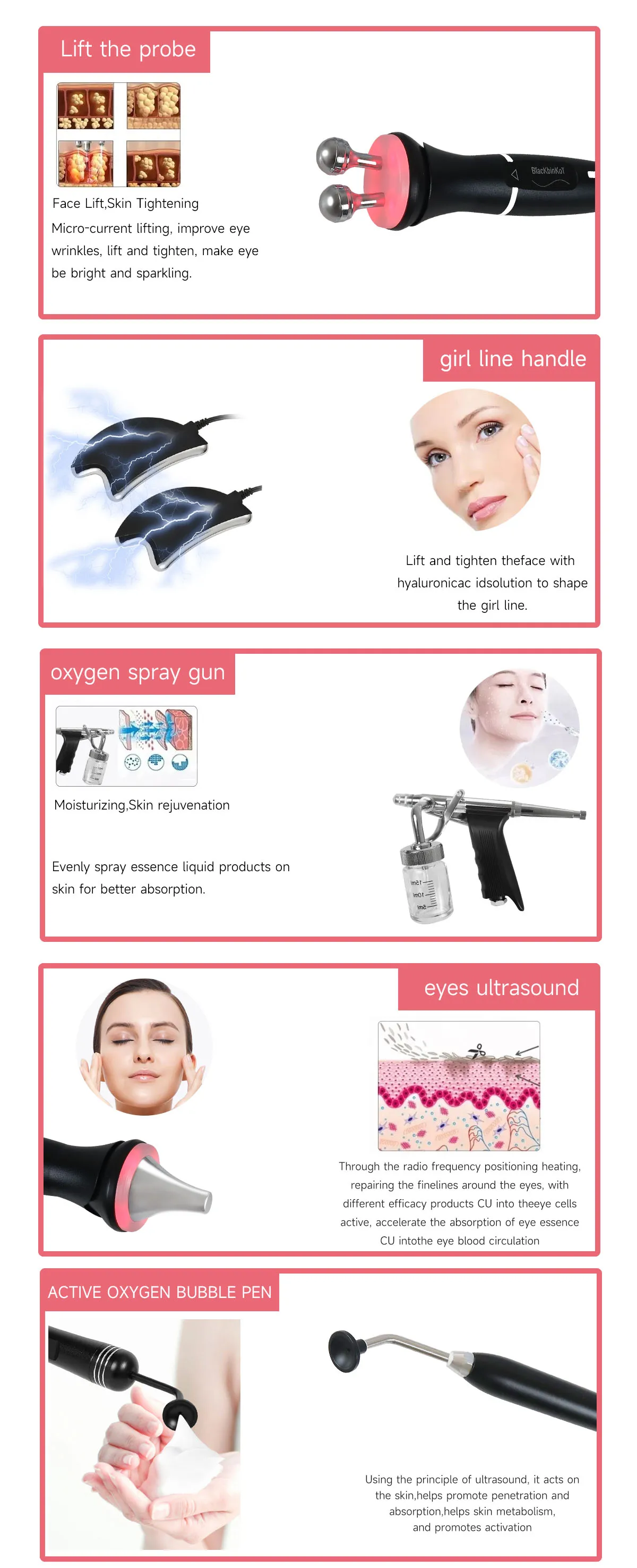 Przenośna maszyna do twarzy tlenowej 10 w 1. Aqua Water Peel Lifting Skin Hydra Dermabrasion H2O2 Small Bubble Machine oczyszczanie wodorowe