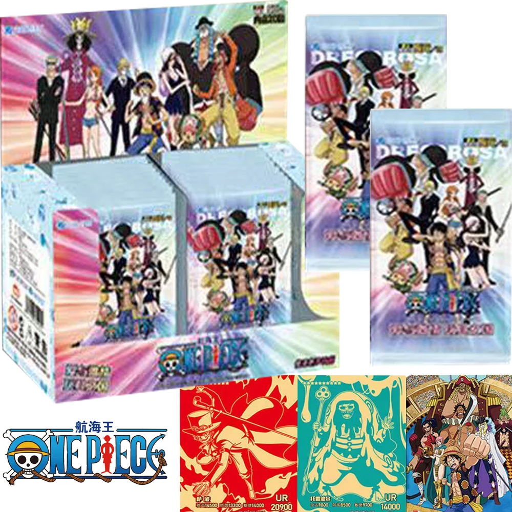 

Original One Piece Card Collection Delesrotz Chapter Anime Super Popular Classics Character Line Hot Gold Card Kid Birthday Gift