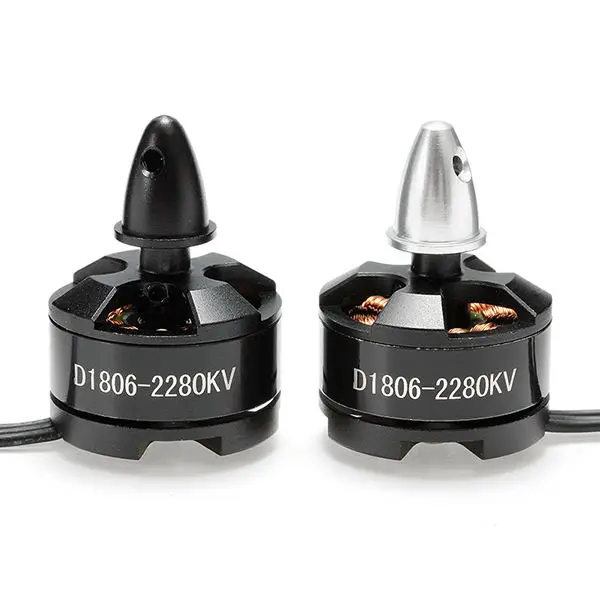 3 pcs/lot High Quality DXW D1806 1806 2280KV 2-3S Brushless Motor CW CCW KV2280 For 200 210 220 250 FPV