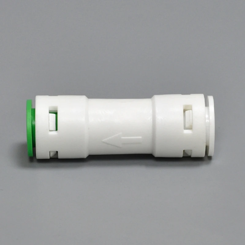 2 Pcs Reverse Osmosis Water Filter One Way Check for Valve Certified Plastic Push Fit Quick Connect RO Fittings Drop Shipping