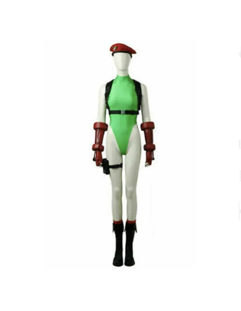 

Live Cosplay Animation Cammy White Cute Halloween Costume Full Custom Charm Adult