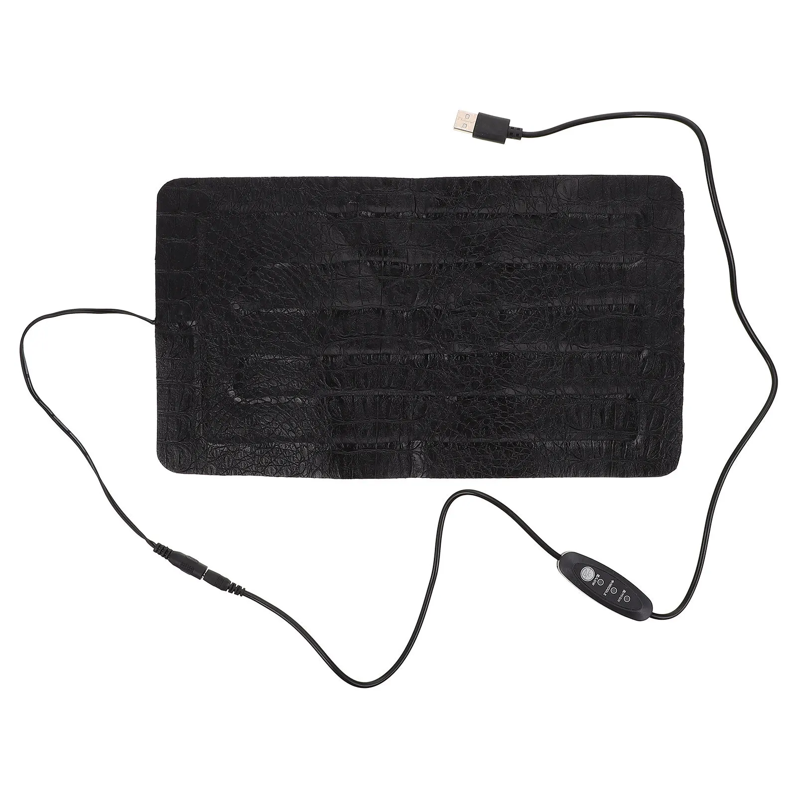 

1pc Pet Heating Pad Reptile Electric Heated Mat For Warmth Comfort Small Animals Recovery Use Crawling Pet Supplies Heated