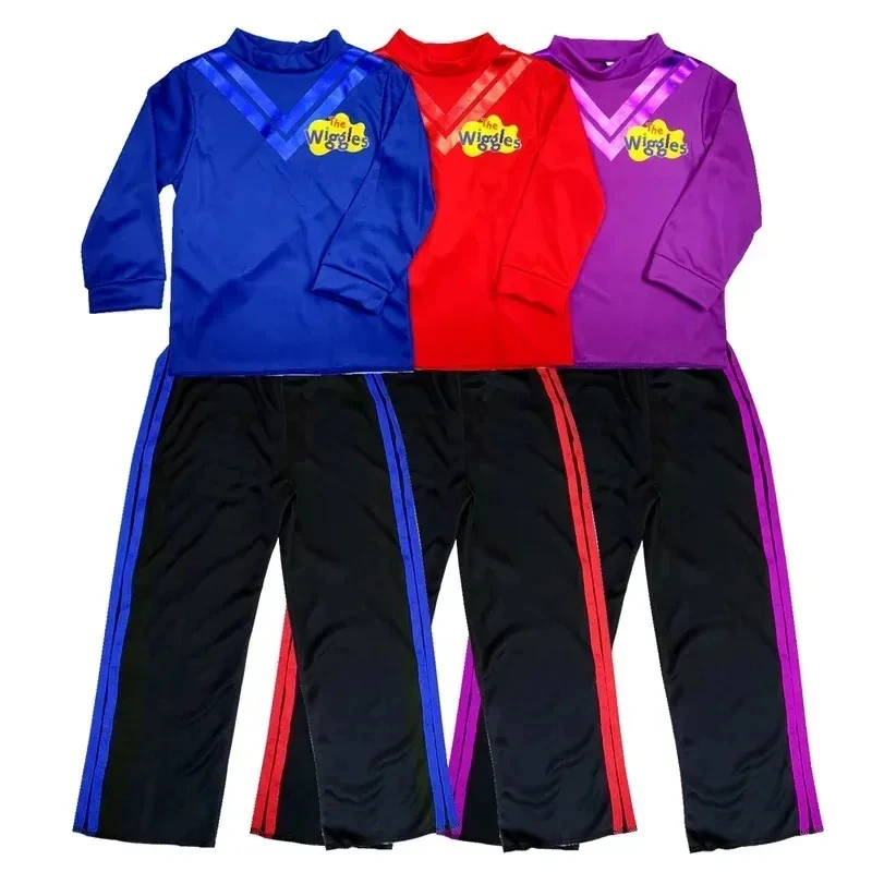 ♥ Disfraz de Simon Wiggles para Niños, Traje de Baile con Zapatos de Ballet, 2 Piezas, 1 Conjunto, Apto para 3-9 Años, Nuevo 2026