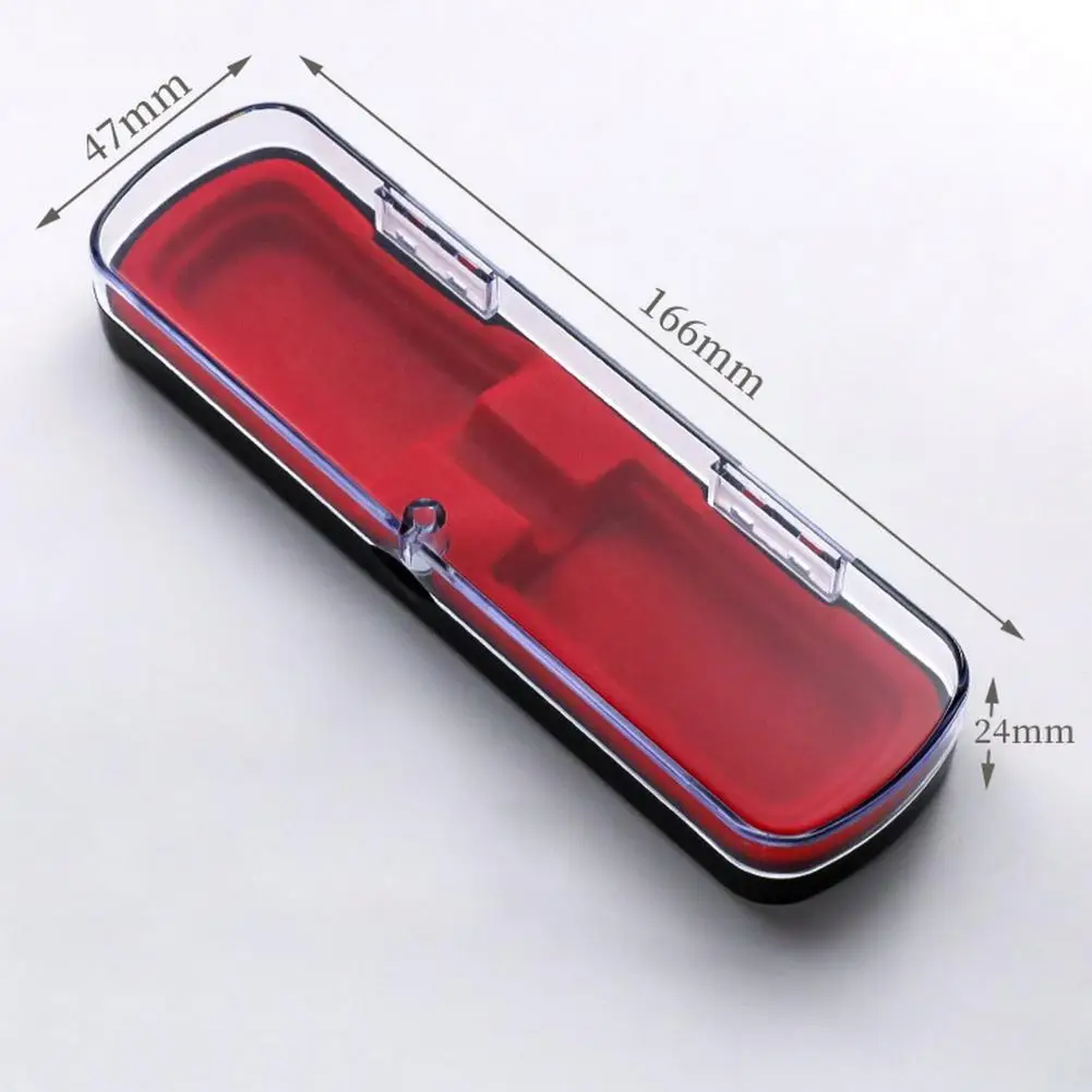 Пенал, стильная прозрачная Магнитная крышка, фотоальбом для карандашей с магнитной застежкой, Подарочная коробка для канцелярских принадлежностей, организованная фотография