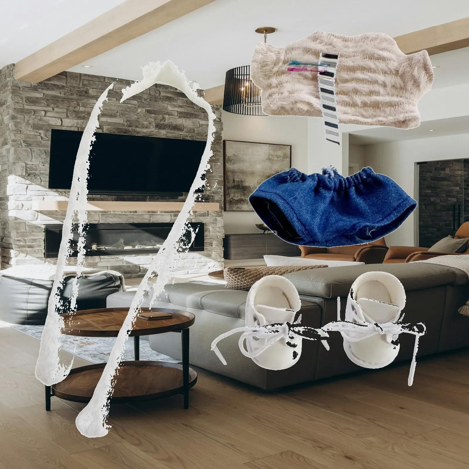 Stuffed Doll Clothes Costume Accessory, Comfortable Doll Accessories, Doll Pants and Scarf Shoes for 17cm Doll