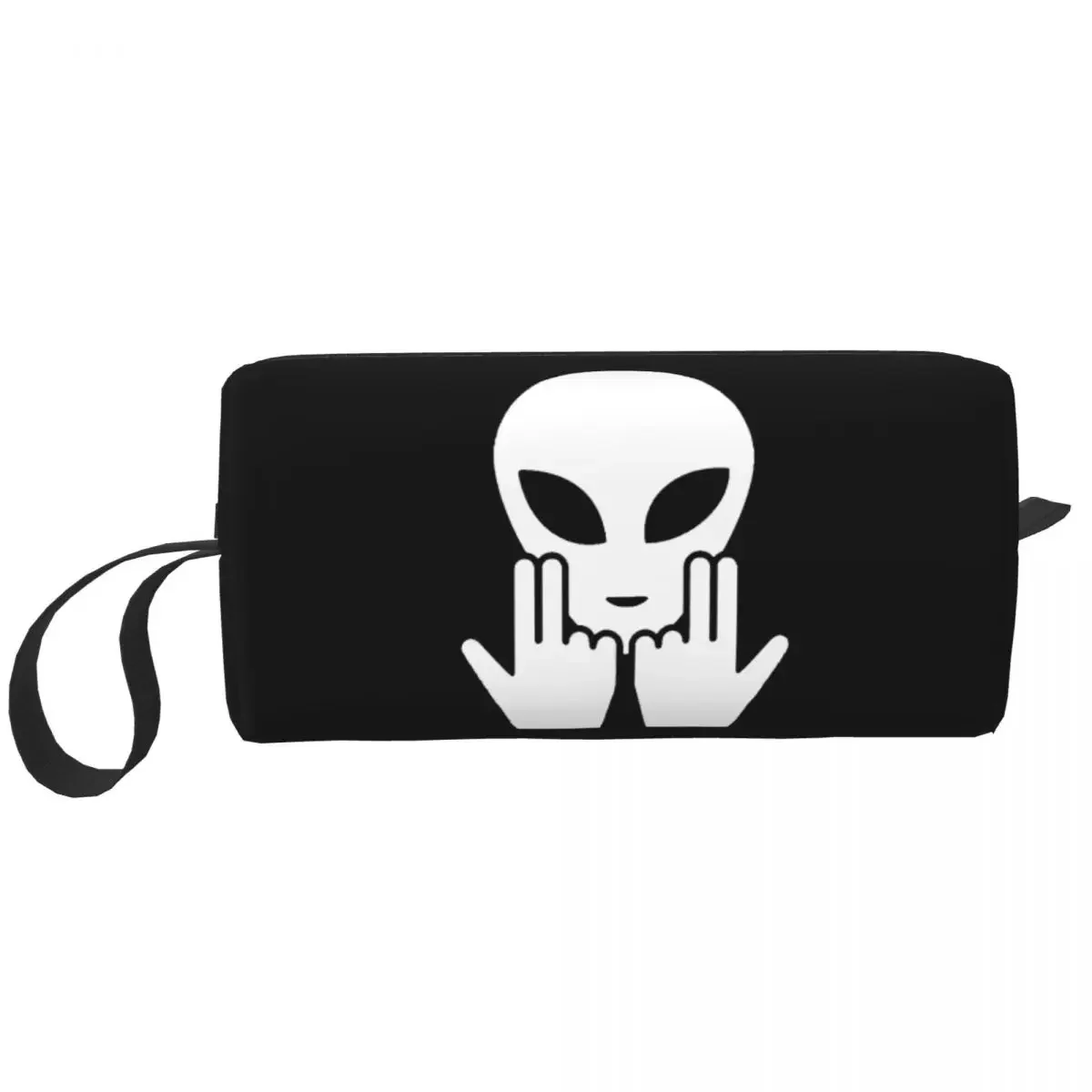 Travel Rapper Music Jul Skull Toiletry Bag Portable Cosmetic Makeup Organizer Women Beauty Storage Dopp Kit Box