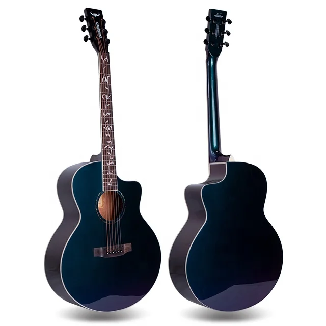 

Bullfighter K6 Chameleon 41-Inch Professional Acoustic Guitar With Solid Gloss Finish And Fingerboard