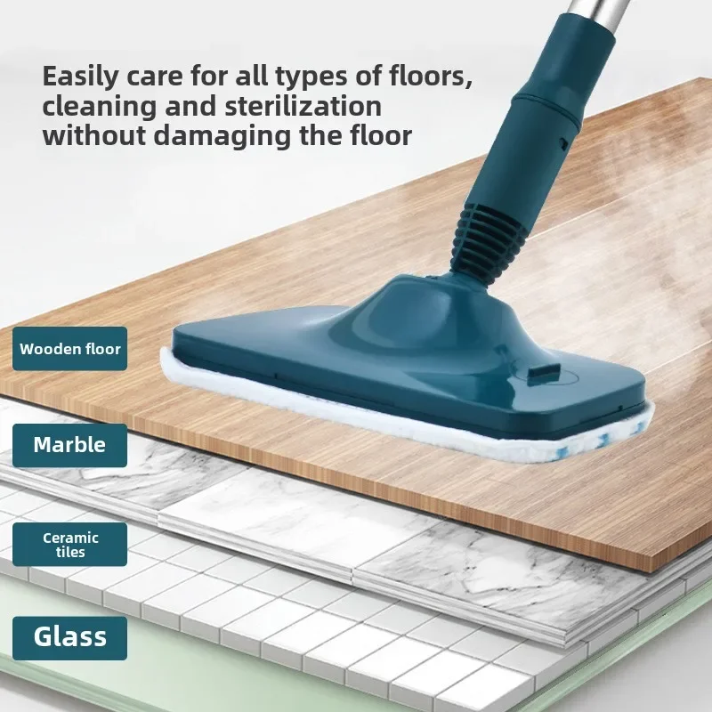 Multifunctionele huishoudelijke handige elektrische stoommopstofzuiger, geïntegreerde draagbare stoomreiniger, reinigingsmachine