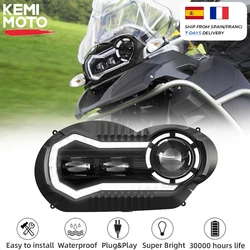 E24-mark Faróis de LED para BMW, Projetor LED Completo, Montagem de Faróis para R1200GS 2004-2013 LC R 1200GS ADV Adventure R 1200