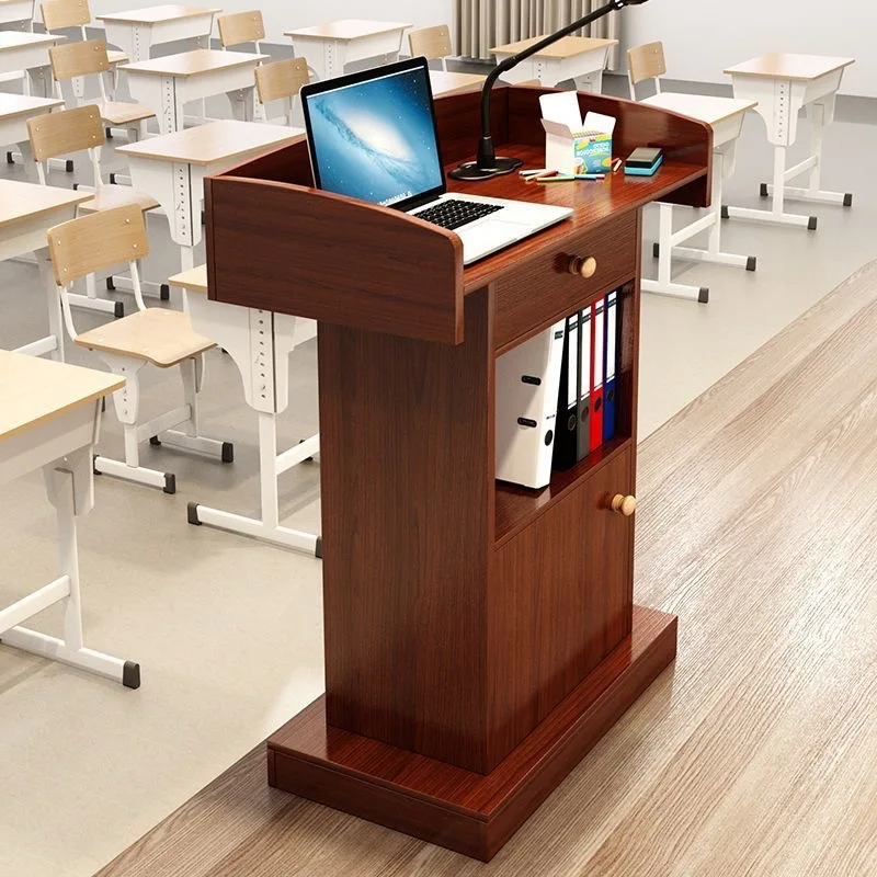 Simple reception desk, podium, guest desk, small vertical guide welcome , hot sale