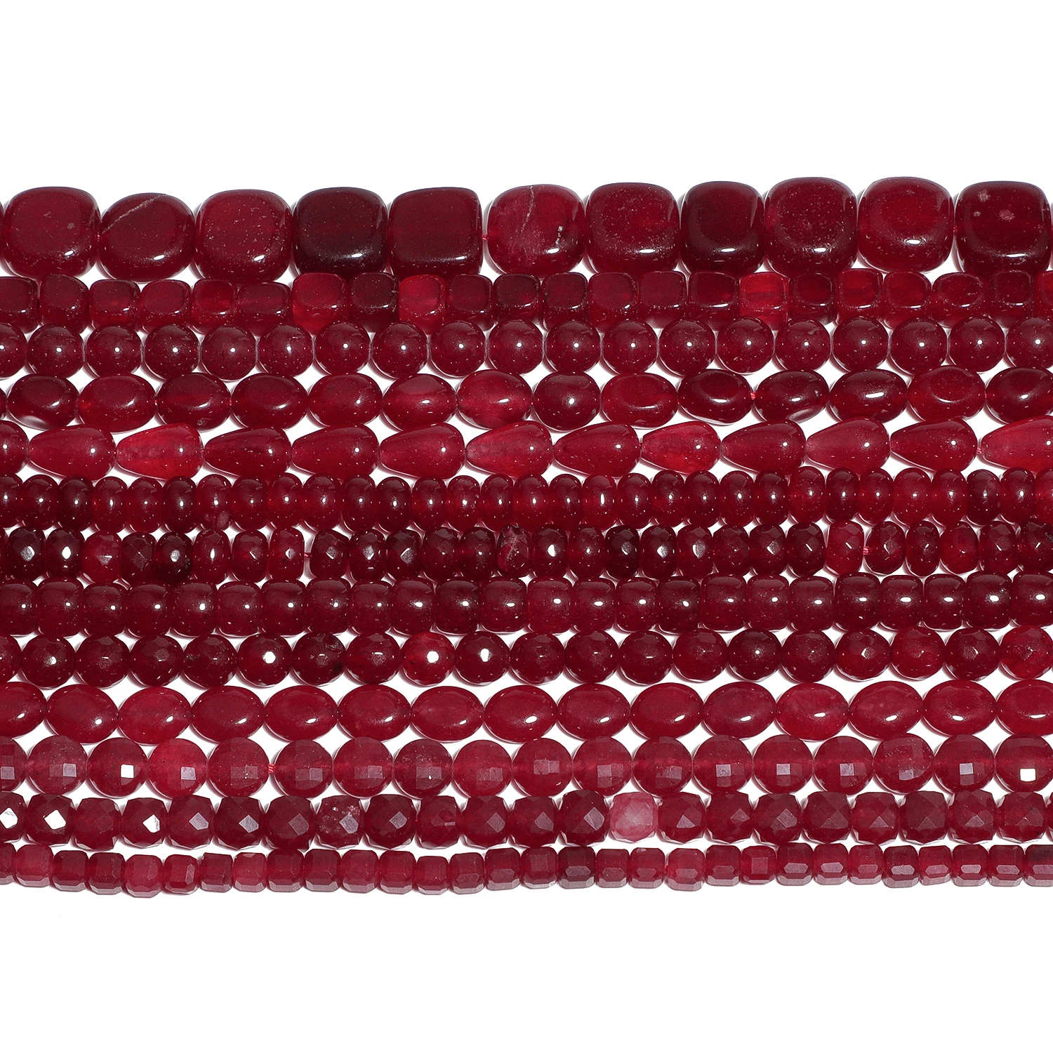 Natural Chalcedony Beads for DIY Jewellery Making