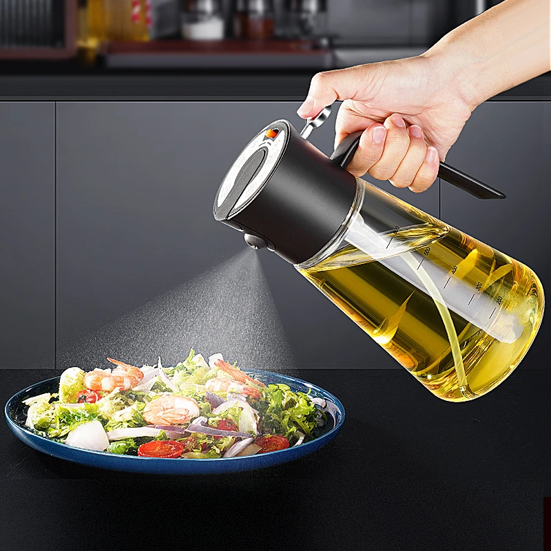 

Ultra Hard and -20℃~120℃ Resistant High-borosilicate Glass Oil Kettle LFGB Certificate Soy Sauce Watering Can for Barbecue