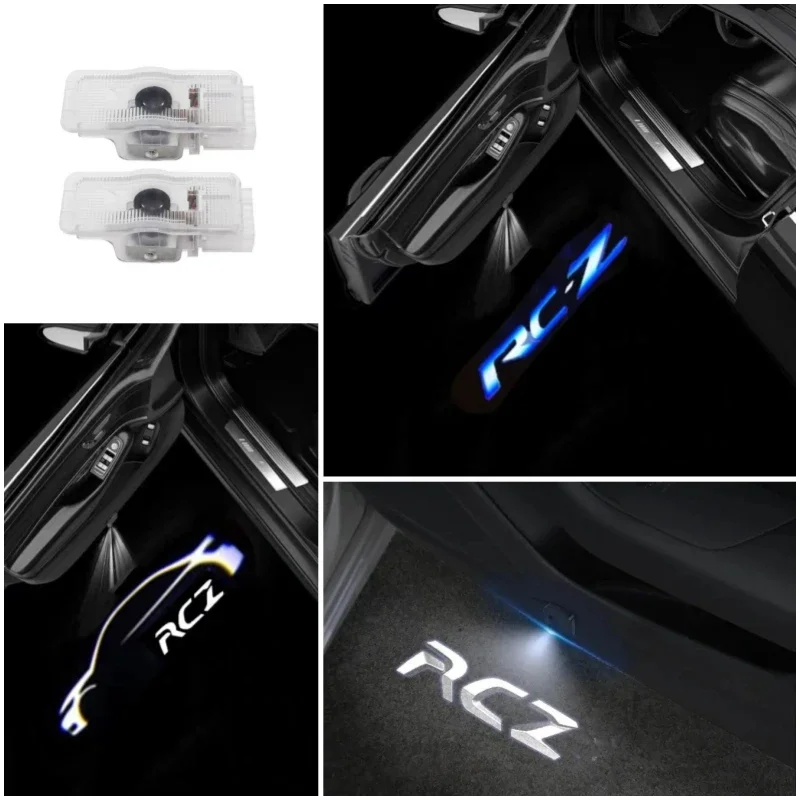 

Led Car Door Logo Light HD Laser Welcome Lamps For Peugeot 308 3008 408 4008 508 5008 RCZ Ghost Shadow Lamp Courtesy Decorative