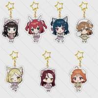 6CM NEW Anime Love Live Acrylic Stand Model Cosplay Charm Characters Ornament Accessories Goods Christmas Gifts