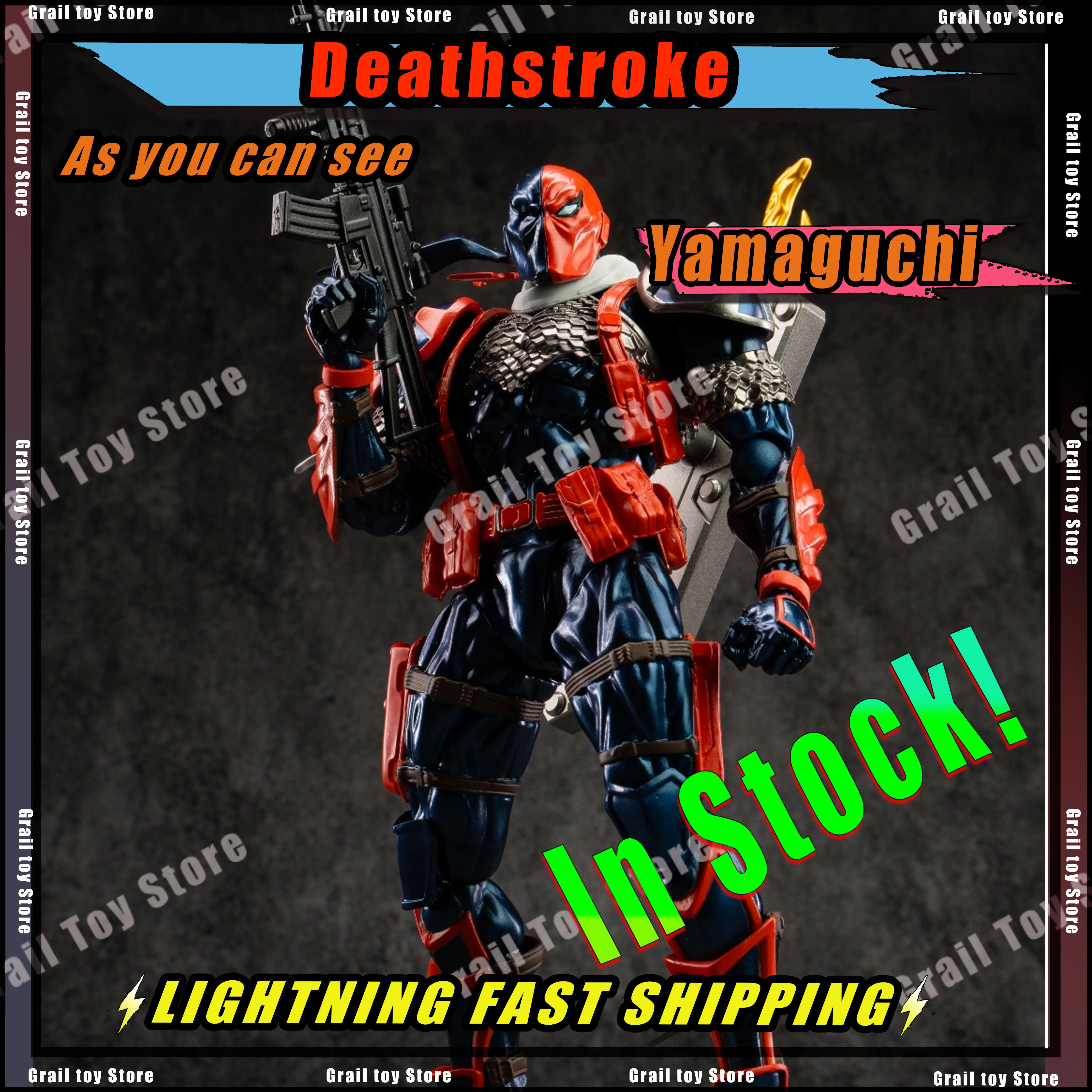 

IN STOCK Deathstroke Yamaguchi Anime Figure 17cm Joint Mobility Action Figures Collection Model Gift Toy Custom Gifts