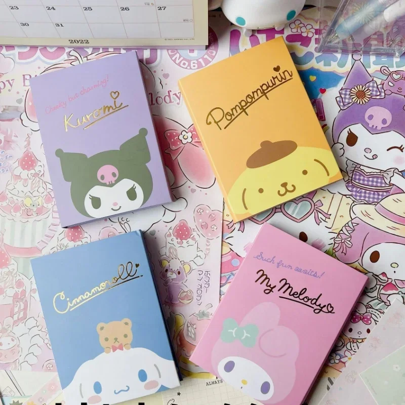 Sanrio Cartoon Cinnamoroll Kuromi My Melody Message Sticky Note Sticker