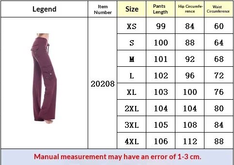 Damen Cargo-Sweatpants mit weichem Stretch, starkem elastischem Bund, Kordelzug, weitem geradem Bein, vielen Taschen, lockerer Passform für Outdoor-Aktivitäten und Laufen – Detail 1
