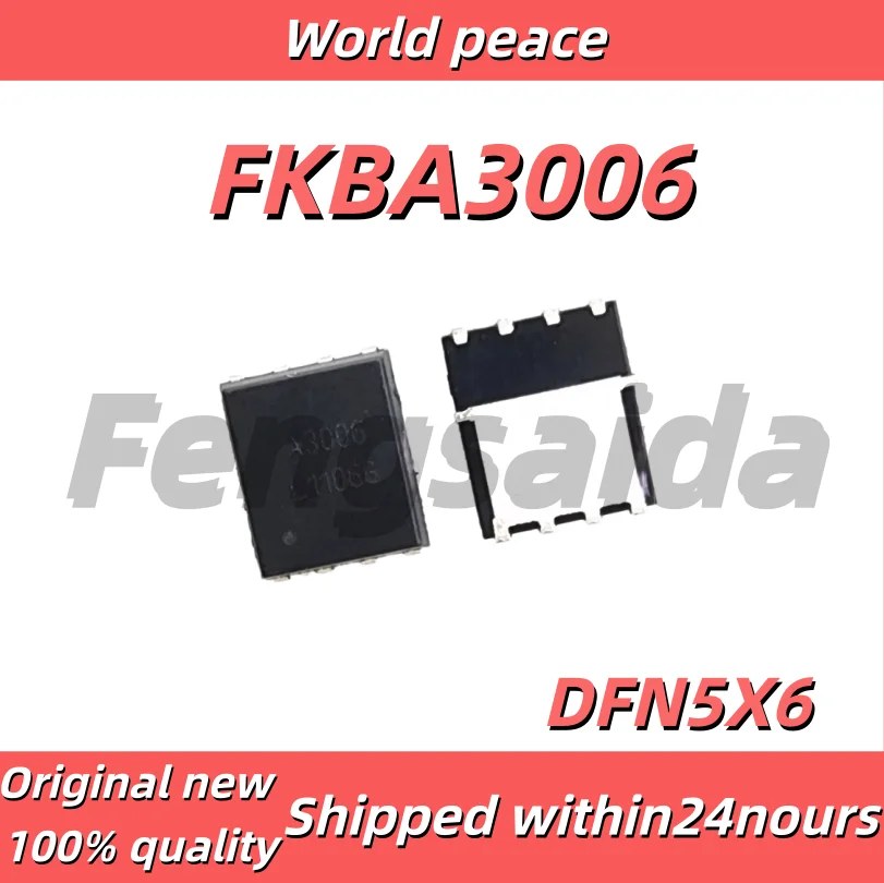 (1-10pcs)100% Brand new original FKBA3006 SMD DFN5X6-8 Marking A3006 Single N-Channel 30V 81A Field-Effect Transistor