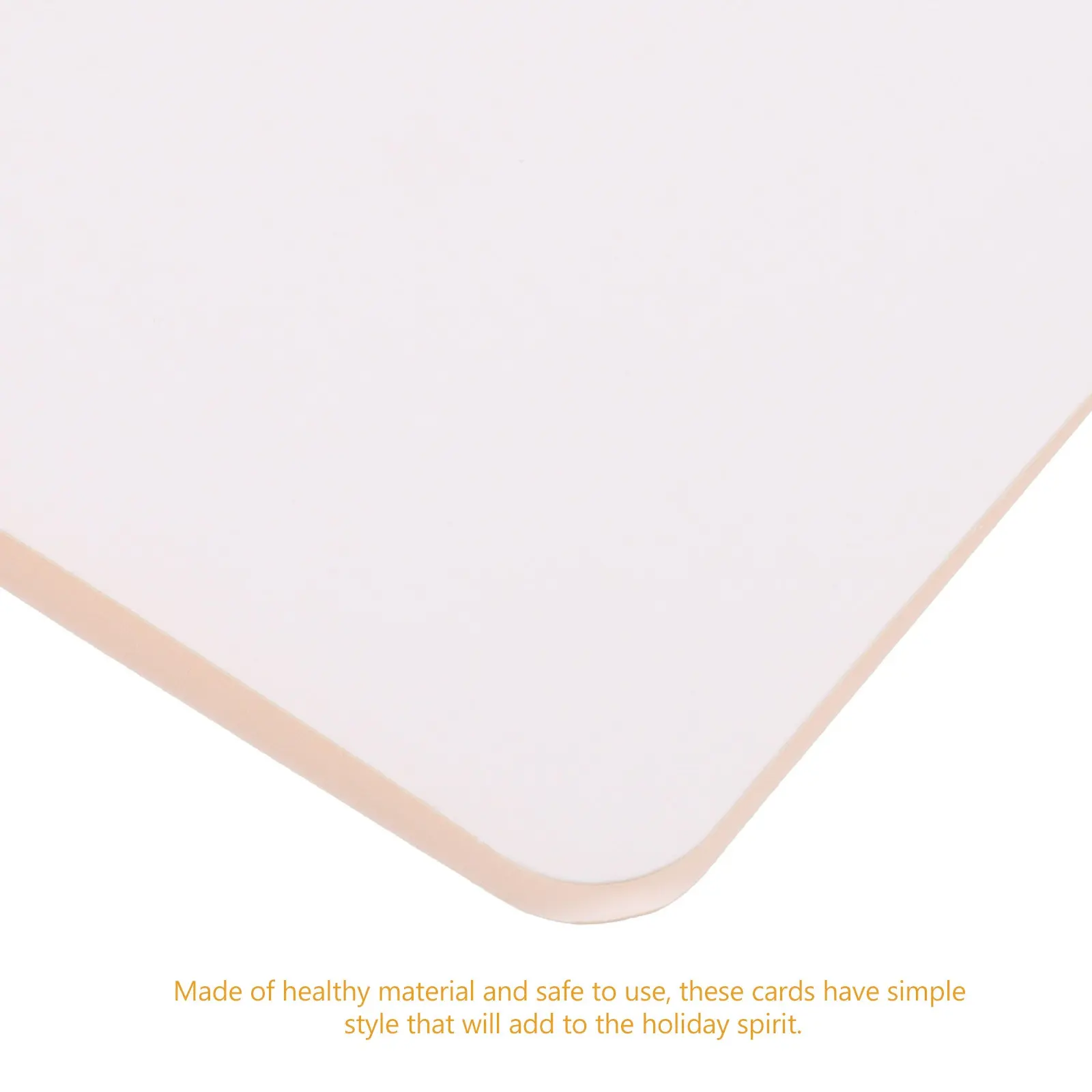 

50Pcs Blank Kraft Paper Greeting Cards Vintage DIY Blessing Message Cards for Party Festival Gift Pack Blank Blessing Card