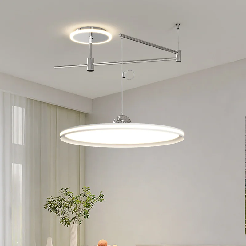 

Nordic Chandeliers Light Luxury Minimalist Restaurant Dining Room Tables Lamps Kitchen Indoor Lighting Room Decor Cerling Lights