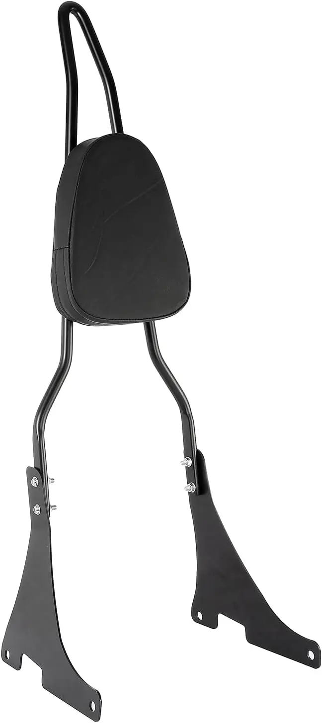 

Sissy Bar with Backrest Motorcycle PU Backrest Passenger Pad Driver Rider Sissy Bar Fits For Harley Sportster XL883 XL1200 04-UP