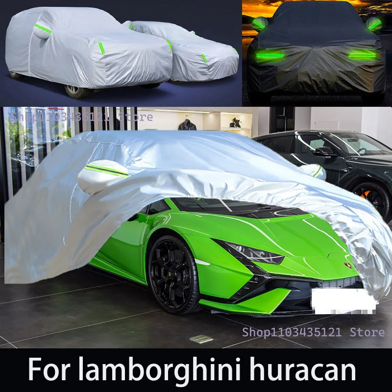 

For lamborghini huracan Outdoor Protection Full Car Covers Snow Cover Sunshade Waterproof Dustproof Exterior Car accessories