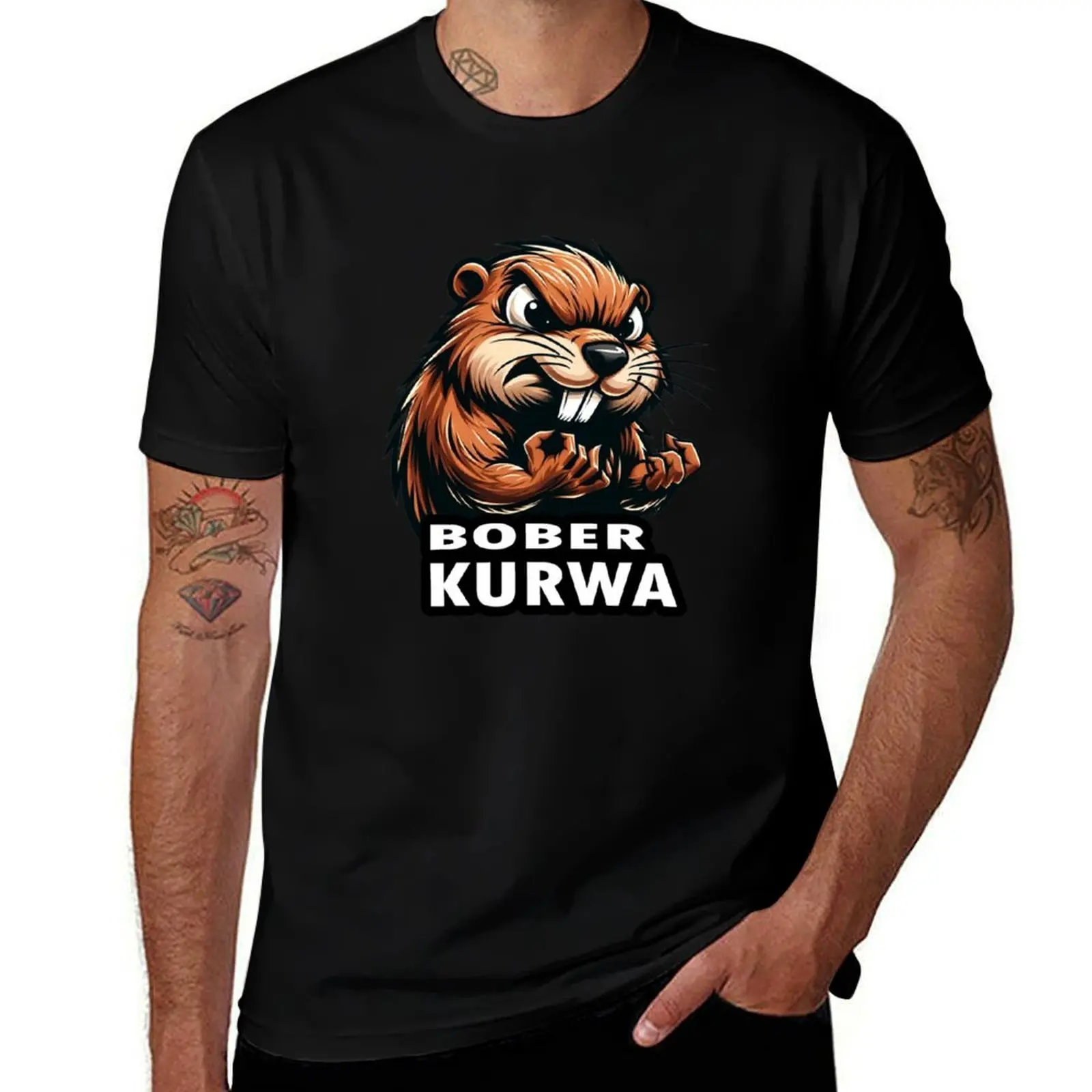 

Bober kurwa T-Shirt gifts for boyfriend custom t-shirts summer shirt essential t shirt Men's t-shirts