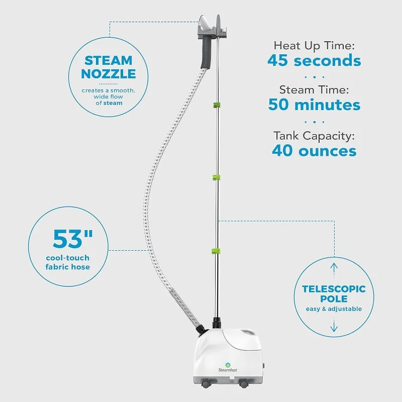 Steamfast SF-407 Fabric Steamer , White