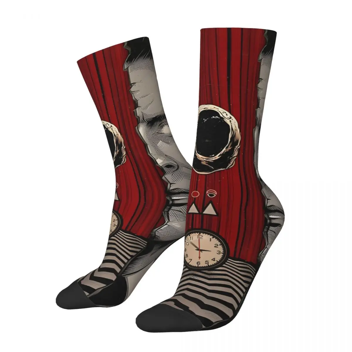 Dale Cooper Men's Socks Retro Harajuku Street Style Novelty Casual Crew Sock