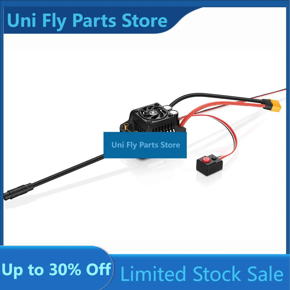 UniFlyHOBBYWING EZRUN MAX10 G2 Sensored Brushless ESC Motor Combo 80A/140A 3652/3665 For 1/10 RC On-Road Off-Road Buggy Truck Ca
