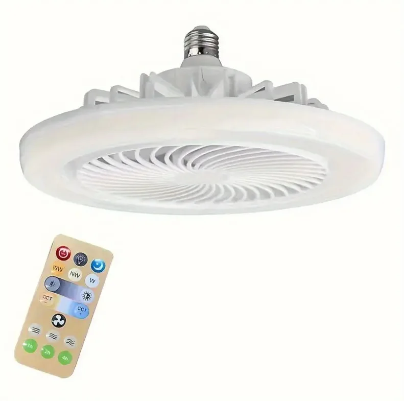 Silent LED Fan Chandelier Built-in Aromatherapy Function Ceiling Fan Light Bedroom Dining Room Decor Lamp