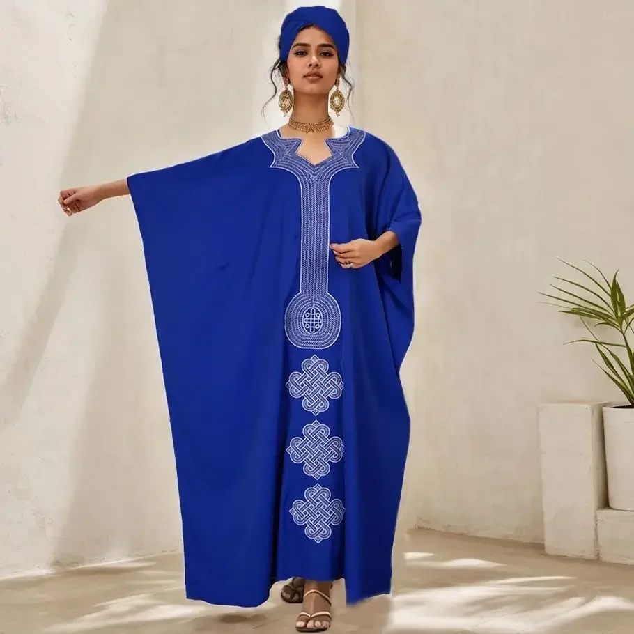 2025 Abayas para mujeres Dubai lujo africano musulmán moda vestido caftán Marocain vestidos de fiesta de noche Boubou Robe Djellaba Mujer