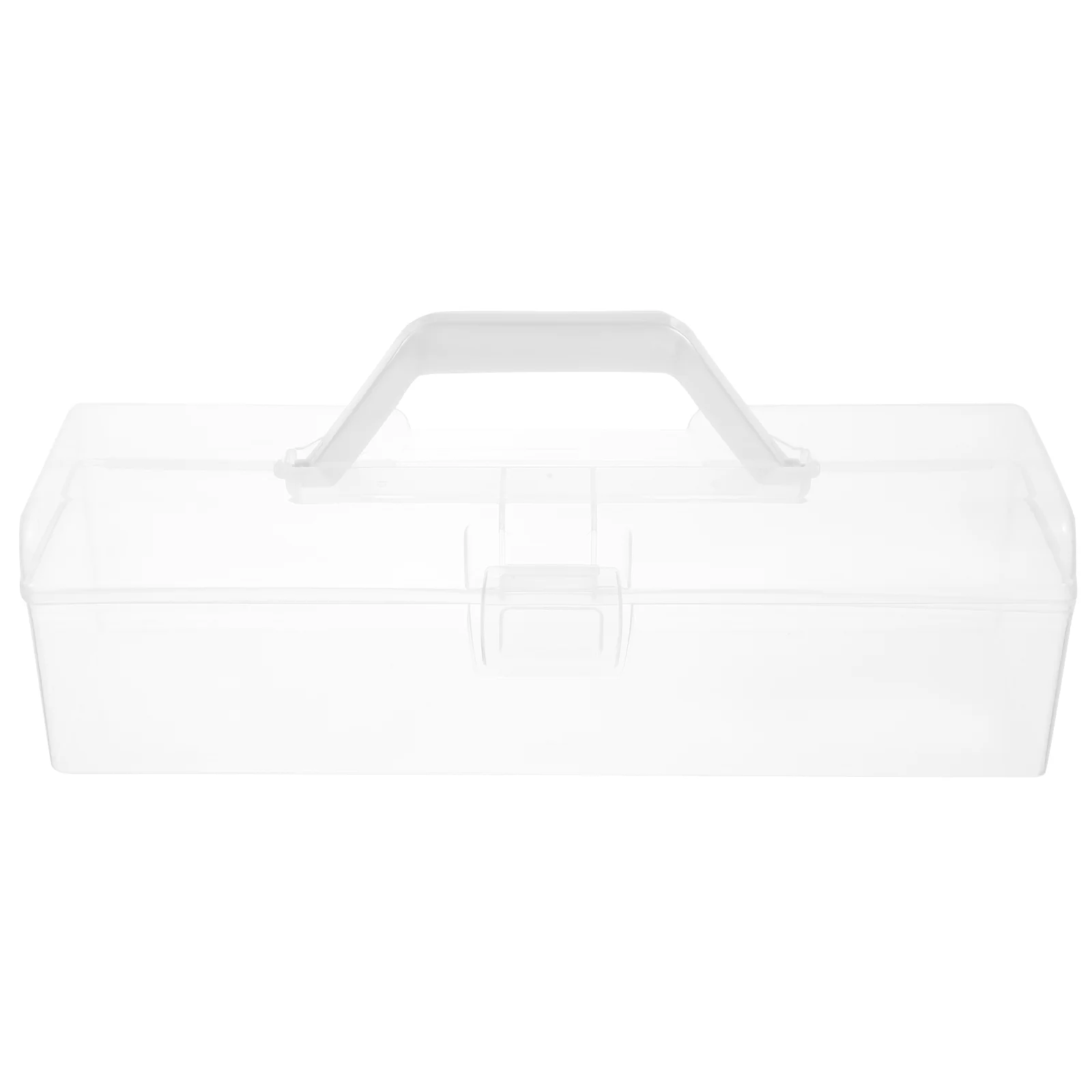 

Decorative Storage Boxes Portable Tool Transparent Paint Brush Case Handheld Organizer Holder Pencil