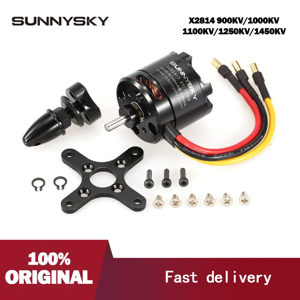 

SunnySky X2814 900KV/1000KV/1100KV/1250KV/1450KV 3-4S Outrunner External Rotor Brushless Motor For RC 3D Airplane Aerobatic Toys