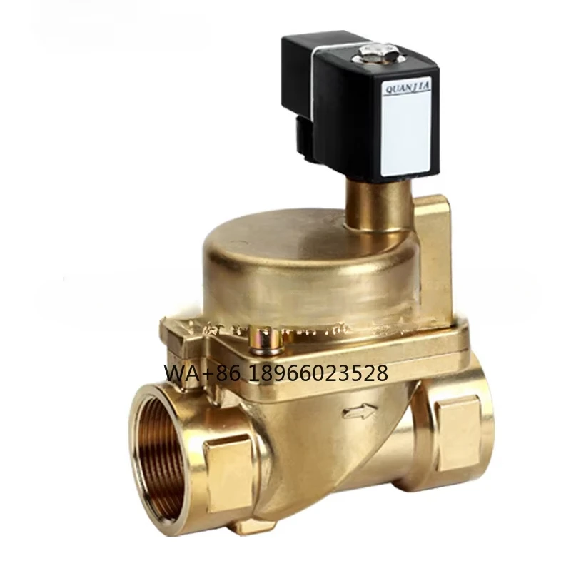 [Customized] High pressure piston type pilot operated solenoid valve High pressure 4.0Mpa brass DN15 to DN40 solenoid valve