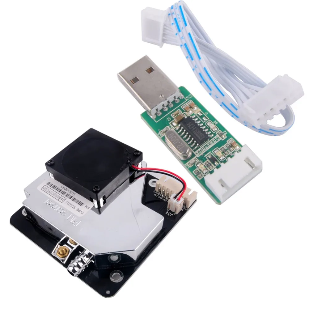 5PCS PM PM2.5 PM10 Sensor SDS011 Air Quality Detection Sensor High Precision Laser Module Dust Sensors 5V