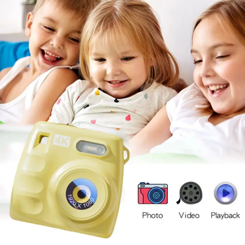 写真を撮る ミニ子供用カメラ 小型カメラ 子供用ミニデジタルカメラ 一眼レフおもちゃ セルフィー HD カメラおもちゃ ギフト
