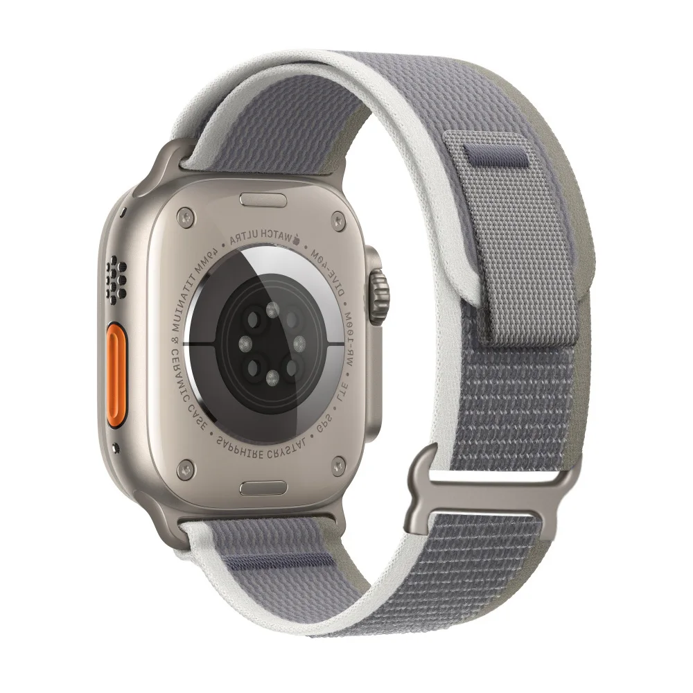 Ремешок Trail Loop для Apple watch Ultra 2, нейлоновый браслет для iWatch series 9 8 7 6 3 se, 49 мм 45 мм 44 мм 40 мм 41 мм 38 мм 42 мм