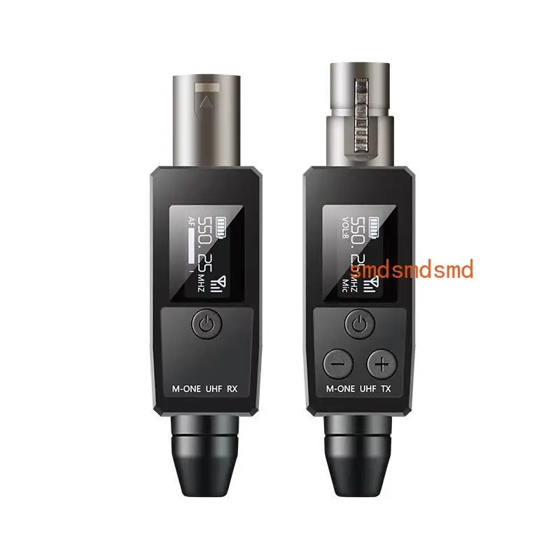 

VK-38 UHF Wireless Microphone Converter XLR Transmitter And Receiver For Dynamic Microphone Guitar Receiver Transmission Adapter