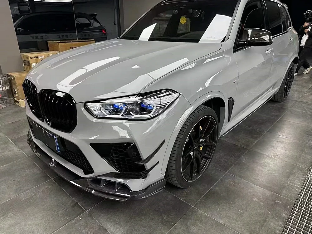 

Suitable for BMW F95 X5M Body Kit LD Type Carbon Fiber Front Diffuser Lip Side Skirt Rear Diffuser Rear Spoiler Top Wing