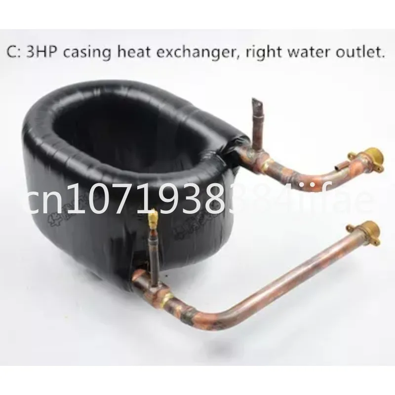 FOR 3HP Tube Heat Exchanger, Air Energy Heat Pump Coaxial Air Conditioning Accessories, Evaporator Condenser Heat Exchanger