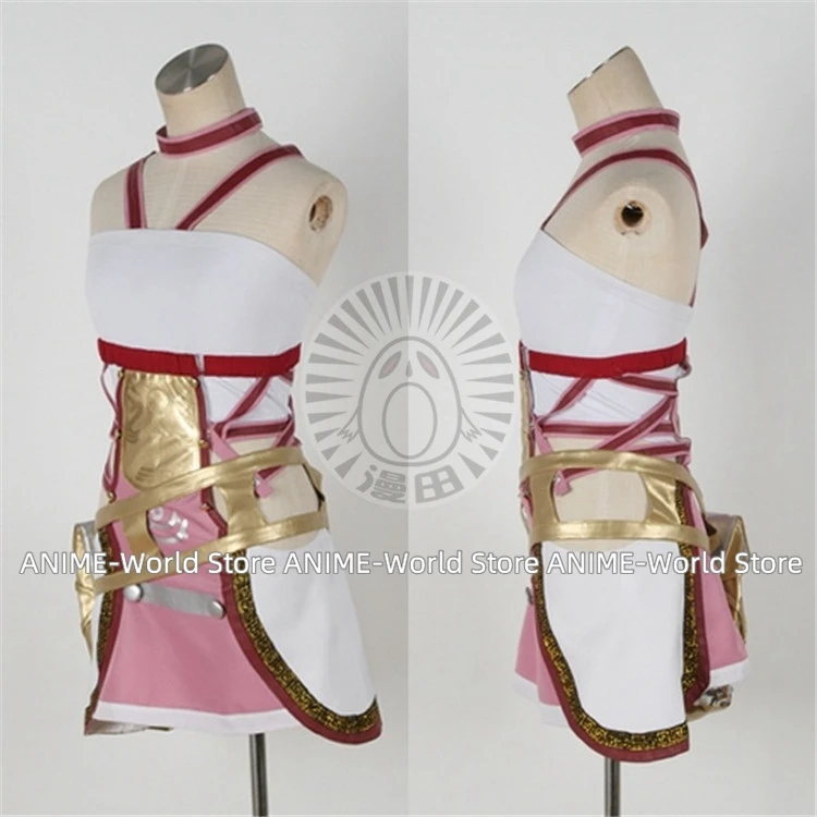 Final Fantasy XIII-2 FF 13-2 Serah Farron Cosplay Costume Halloween Christmas Costume