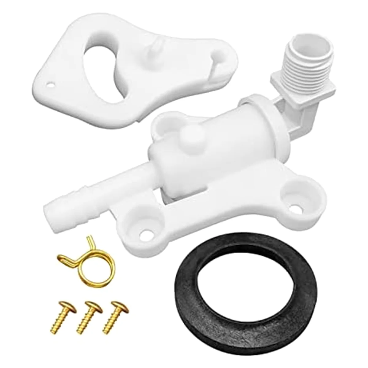 Durable 34100 RV & Camping Toilet Water Valve Kit Compatible with Aqua-Magic