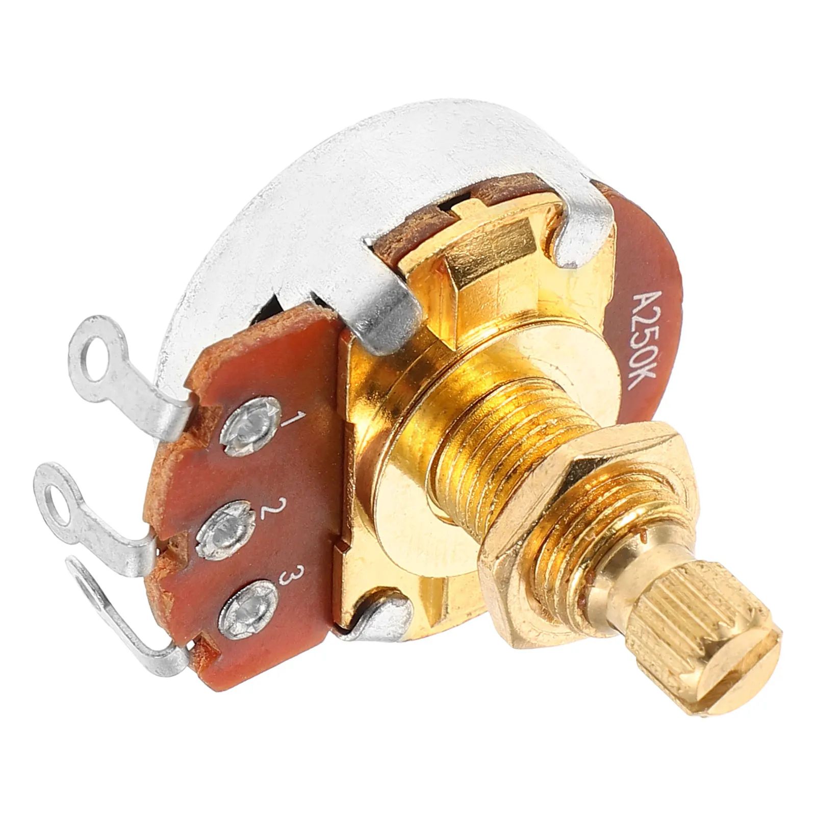 

Copper Potentiometer Electric Guitar Parts Golden Bass Pots Potentiometers