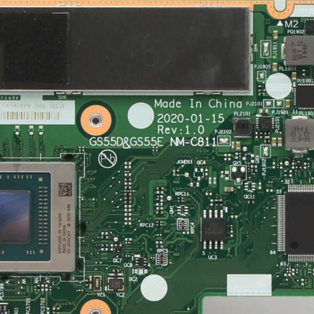 Laptop Motherboard NM-C811 For Lenovo Ideapad 5-15ARE05 With CPU R3-4300U R5-4500U R7-4700U RAM 8G 16G FRU 5B20S44358 5B20S44361