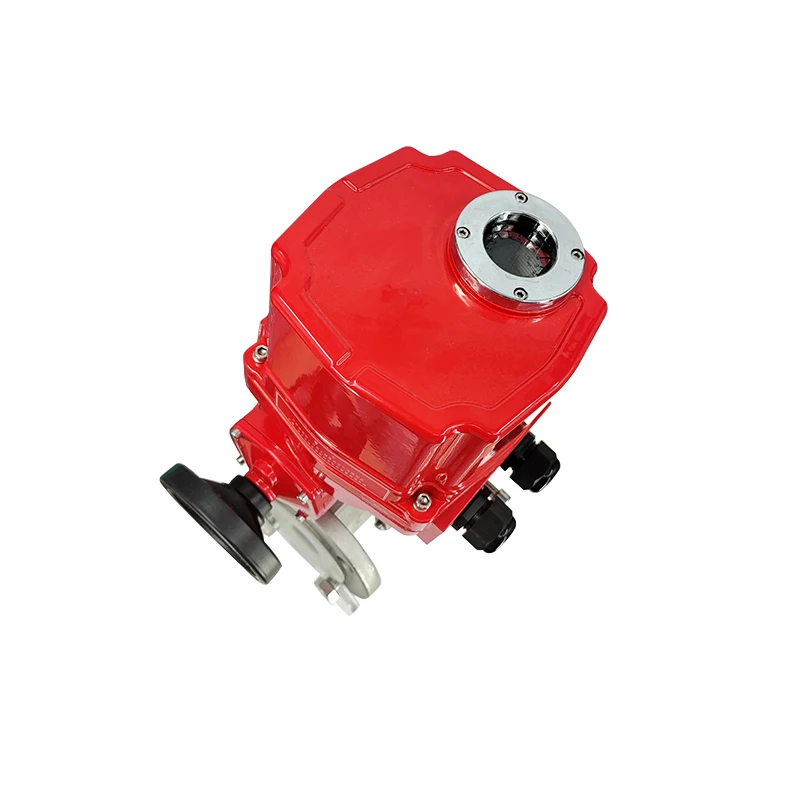 Electric Flange Connection Actuated Pressure Regulating Ball Valve