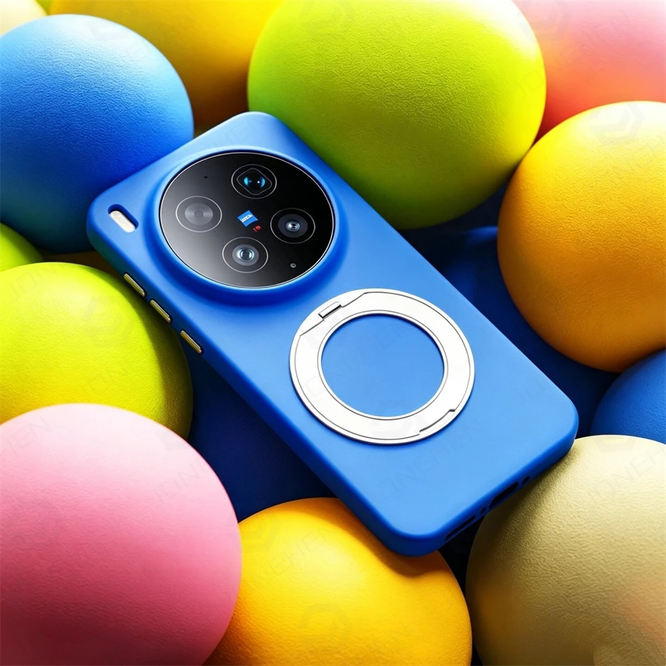 Phone Accessories Vivo - Summer Trendy Dopamine Magnetic Bracket Case