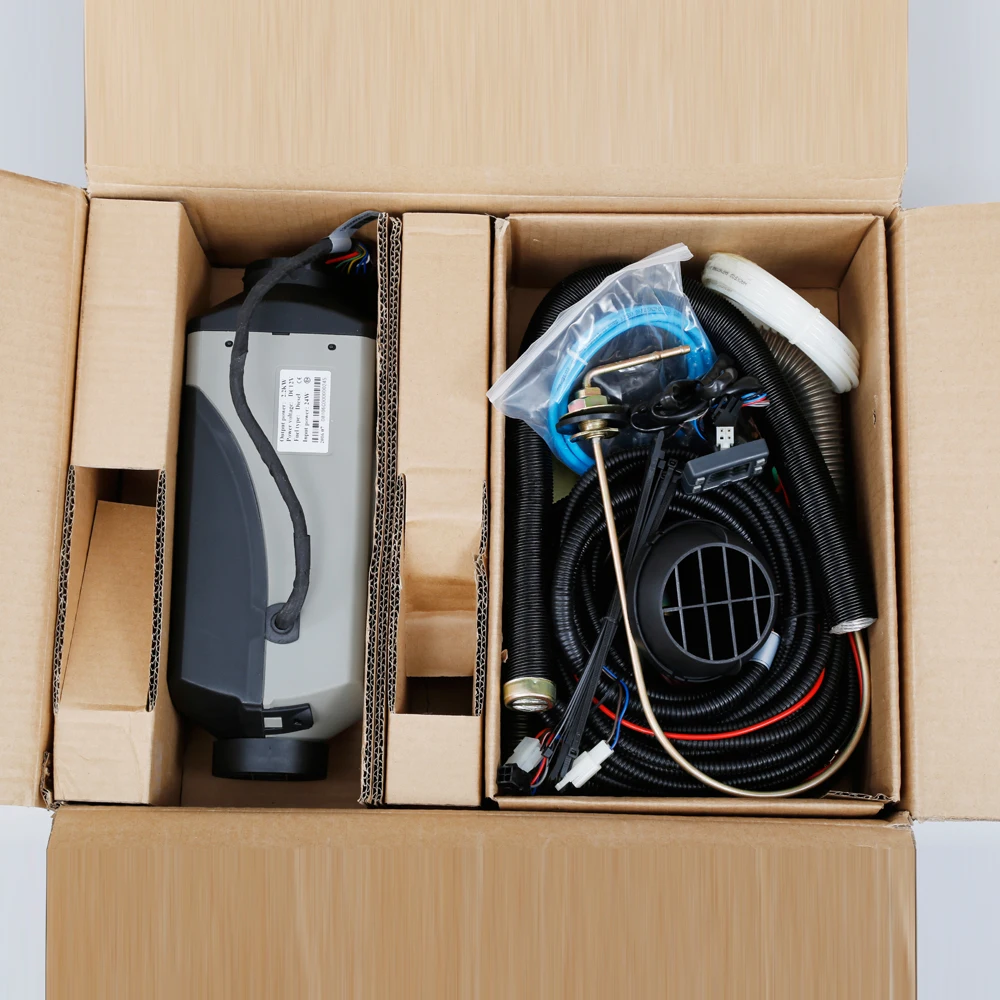 

Hot Selling Similar To Eberspacher 2.2kw 12v/24v Diesel 12v Petrol Air Heater Compact Size For Cars Marines