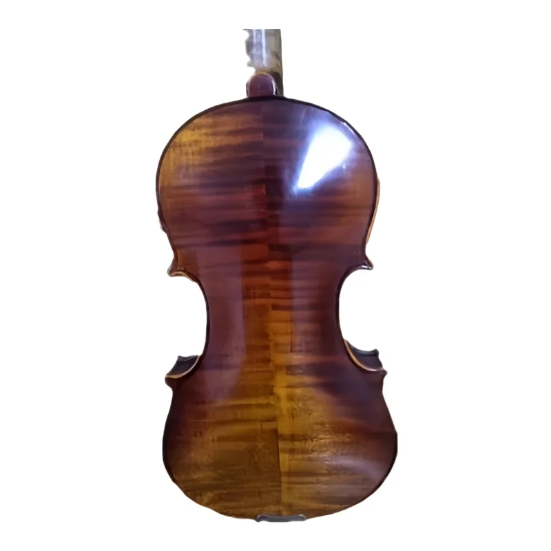 Hand made violin, made of real wood, nice violin Maple back ribs and neck top, spruce top